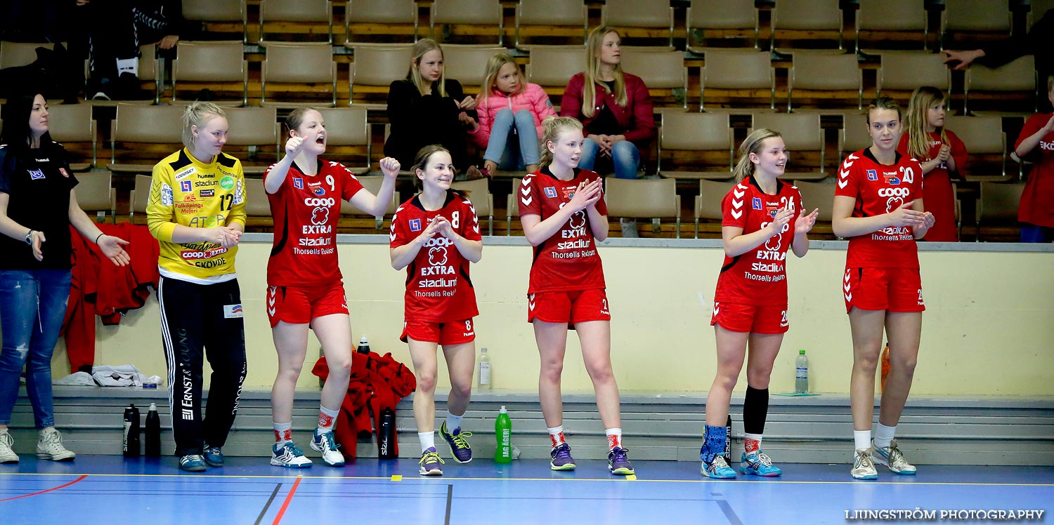 HF Somby/Skövde-KFUM Kalmar HK 34-18,dam,Skövde Idrottshall,Skövde,Sverige,Handboll,,2015,108331