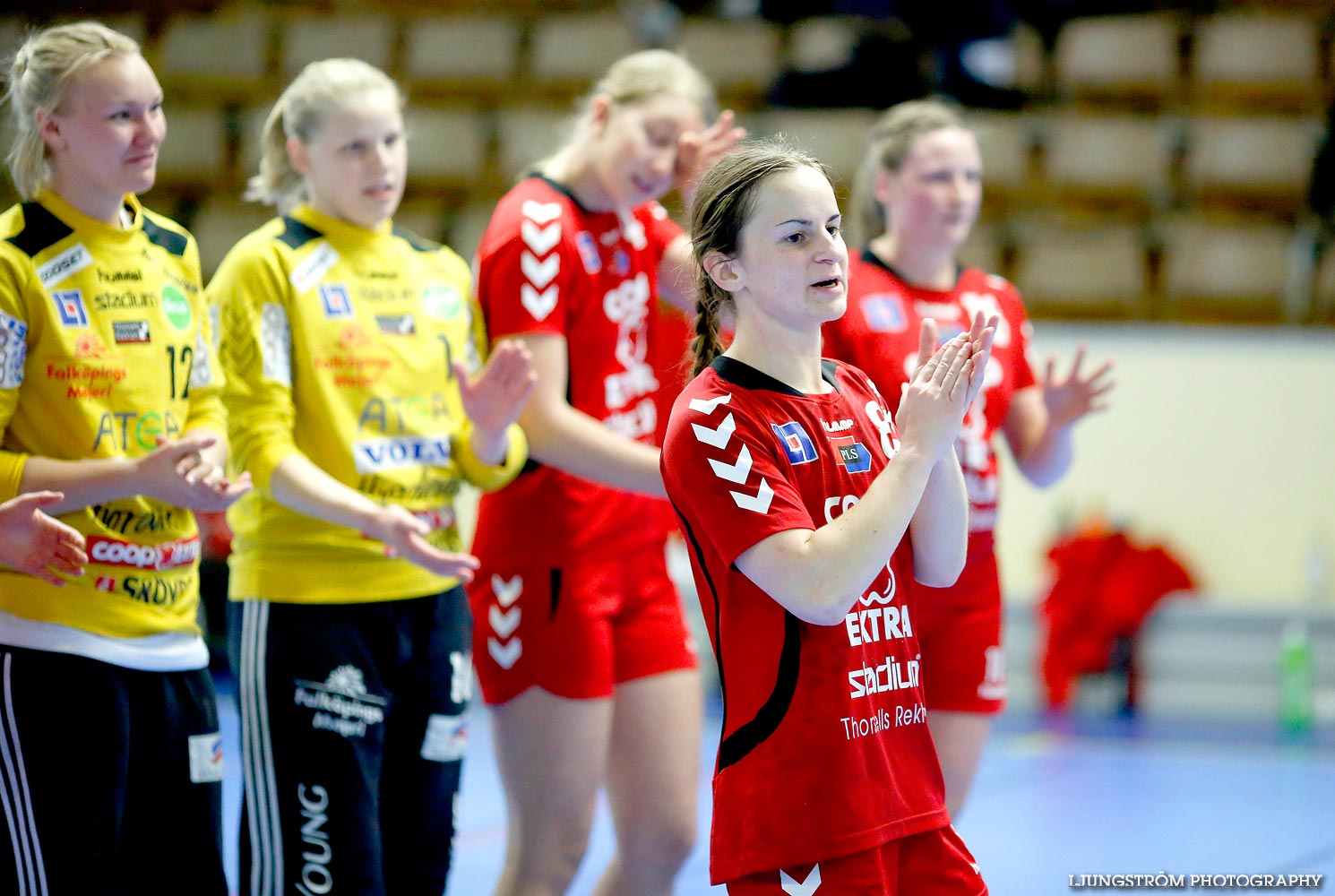 HF Somby/Skövde-KFUM Kalmar HK 34-18,dam,Skövde Idrottshall,Skövde,Sverige,Handboll,,2015,108341