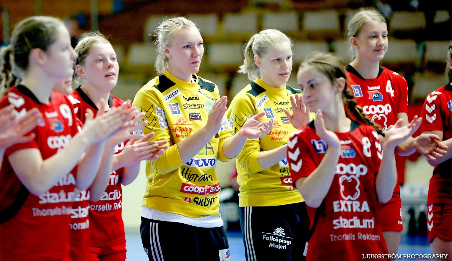 HF Somby/Skövde-KFUM Kalmar HK 34-18,dam,Skövde Idrottshall,Skövde,Sverige,Handboll,,2015,108342