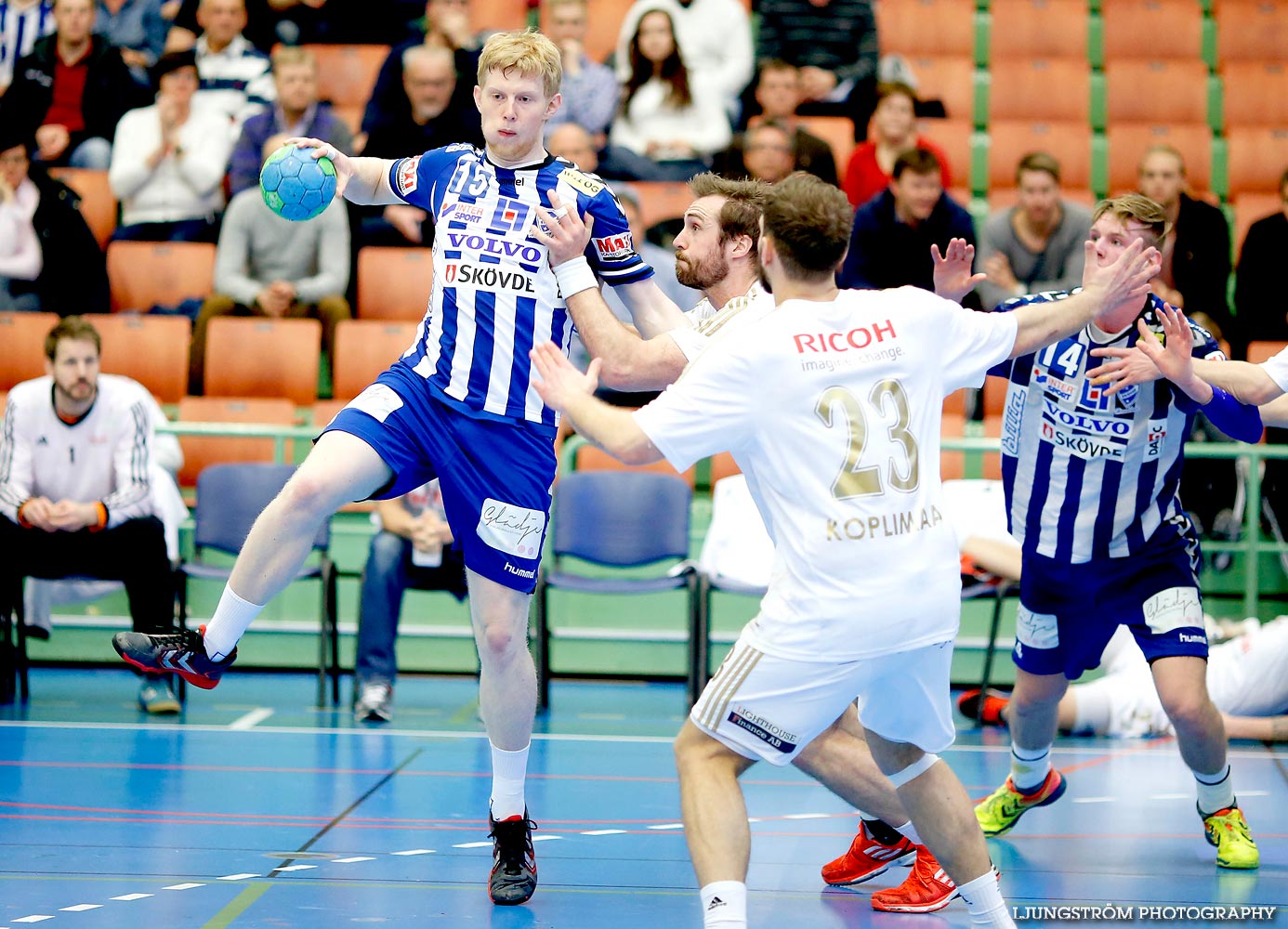 IFK Skövde HK-Ricoh HK 22-19,herr,Arena Skövde,Skövde,Sverige,Handboll,,2015,115533