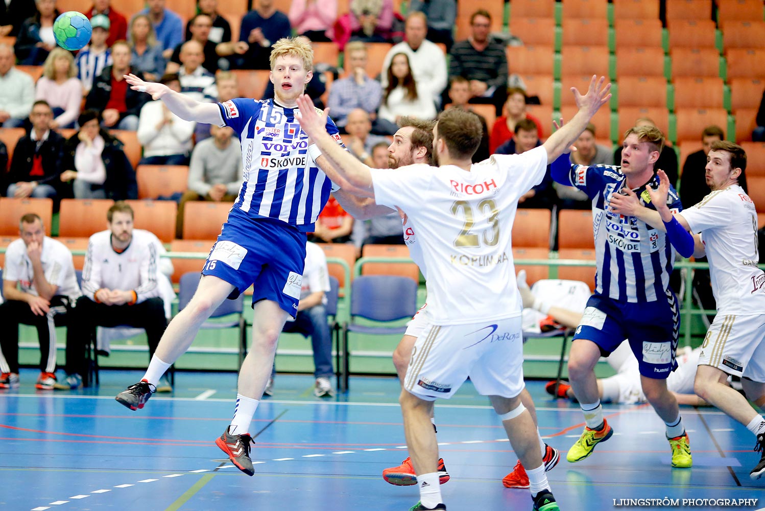 IFK Skövde HK-Ricoh HK 22-19,herr,Arena Skövde,Skövde,Sverige,Handboll,,2015,115534