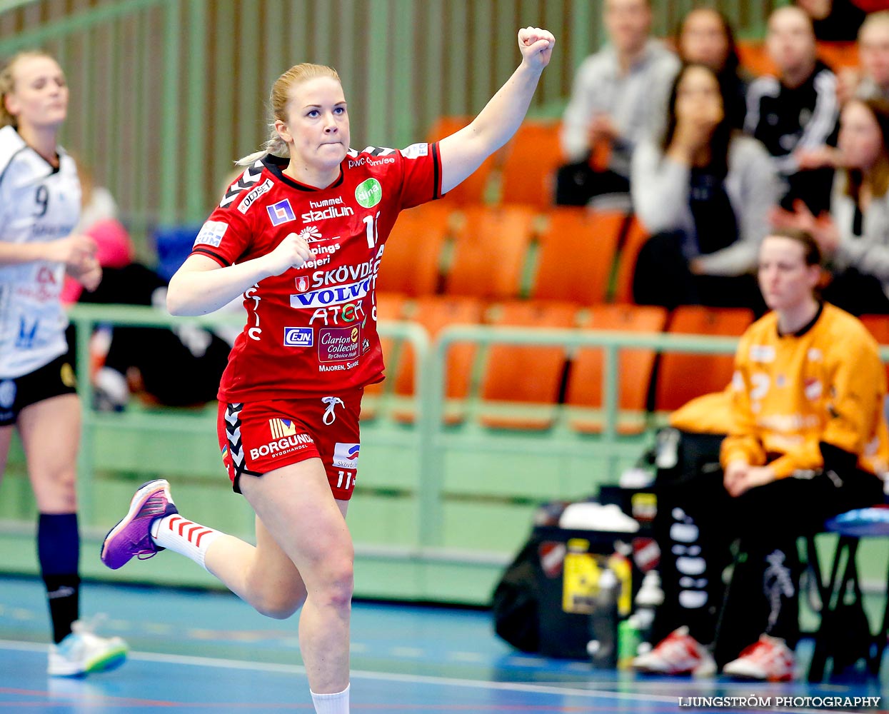 Skövde HF-Lugi HF 1/4-final 4 26-17,dam,Arena Skövde,Skövde,Sverige,Handboll,,2015,109711