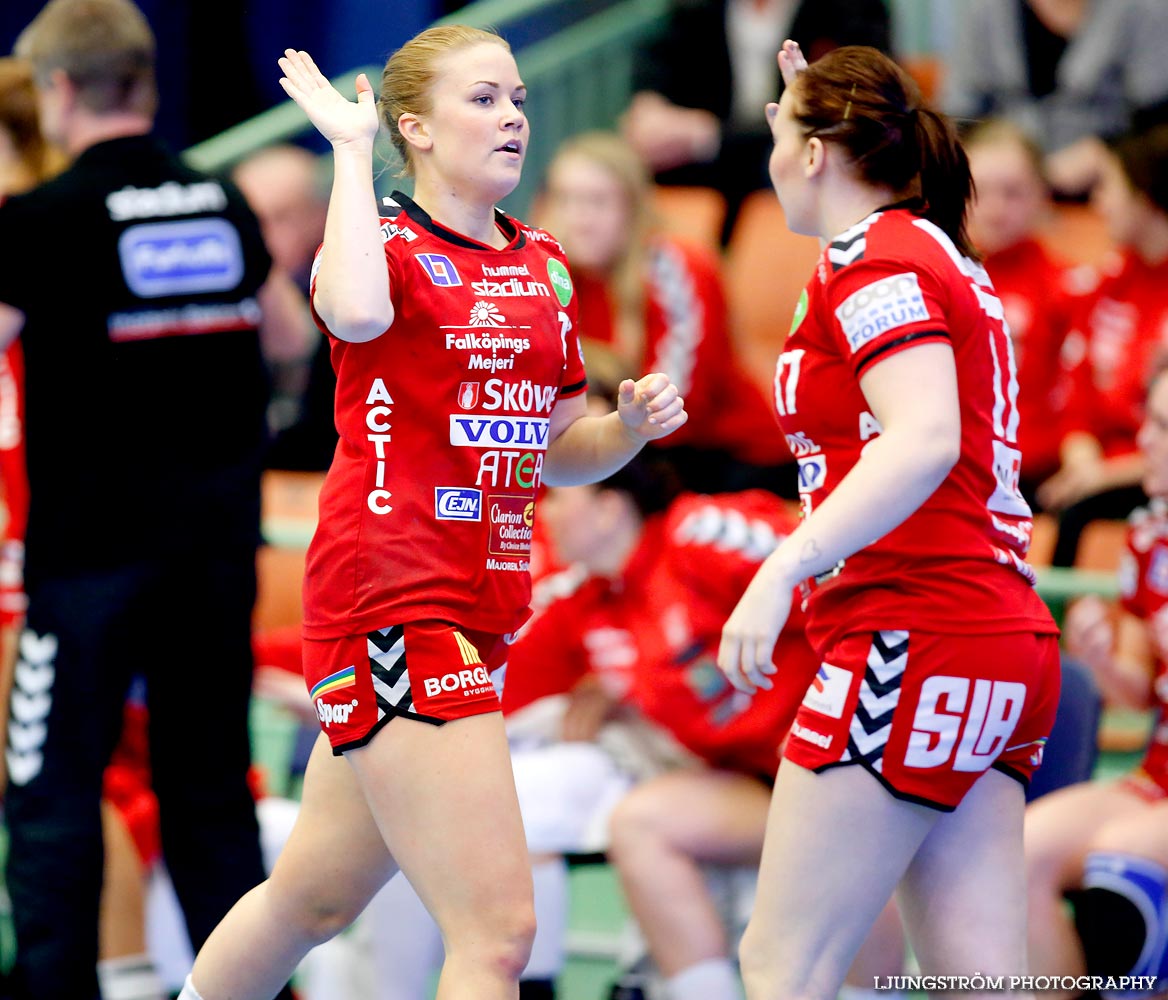 Skövde HF-Lugi HF 1/4-final 4 26-17,dam,Arena Skövde,Skövde,Sverige,Handboll,,2015,109712