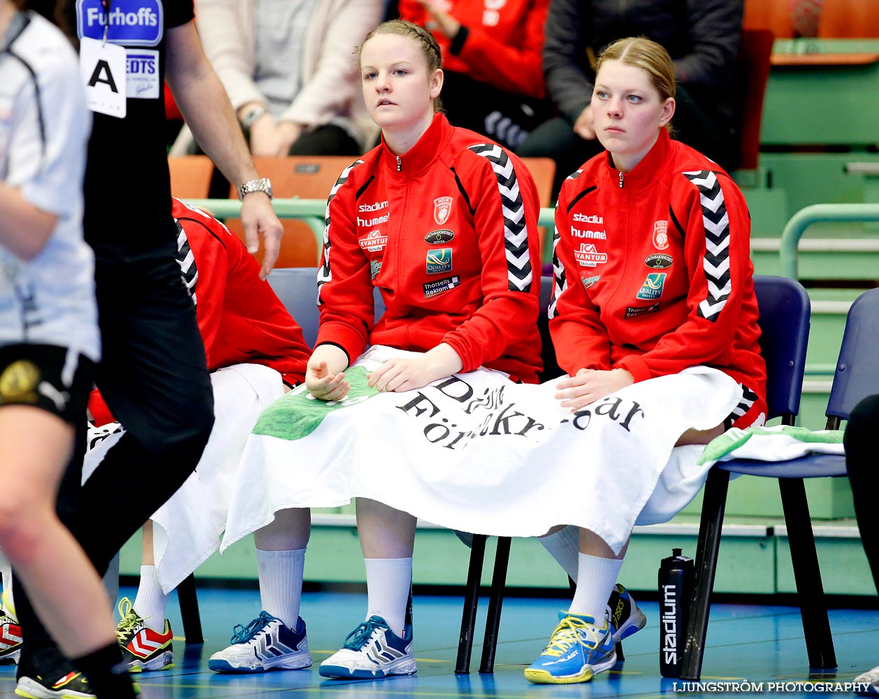 Skövde HF-Lugi HF 1/4-final 4 26-17,dam,Arena Skövde,Skövde,Sverige,Handboll,,2015,109714