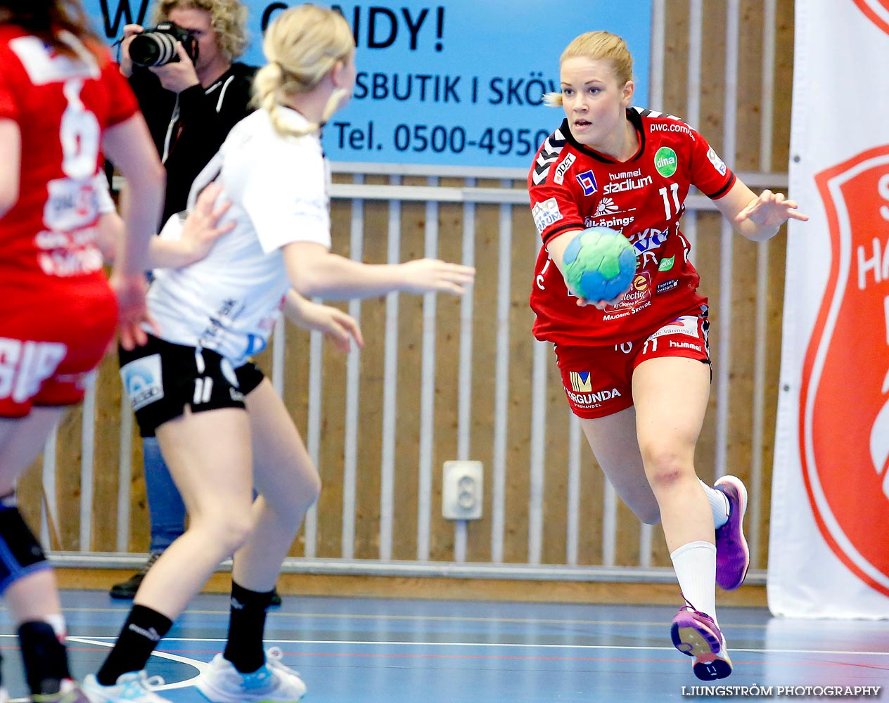 Skövde HF-Lugi HF 1/4-final 4 26-17,dam,Arena Skövde,Skövde,Sverige,Handboll,,2015,109715