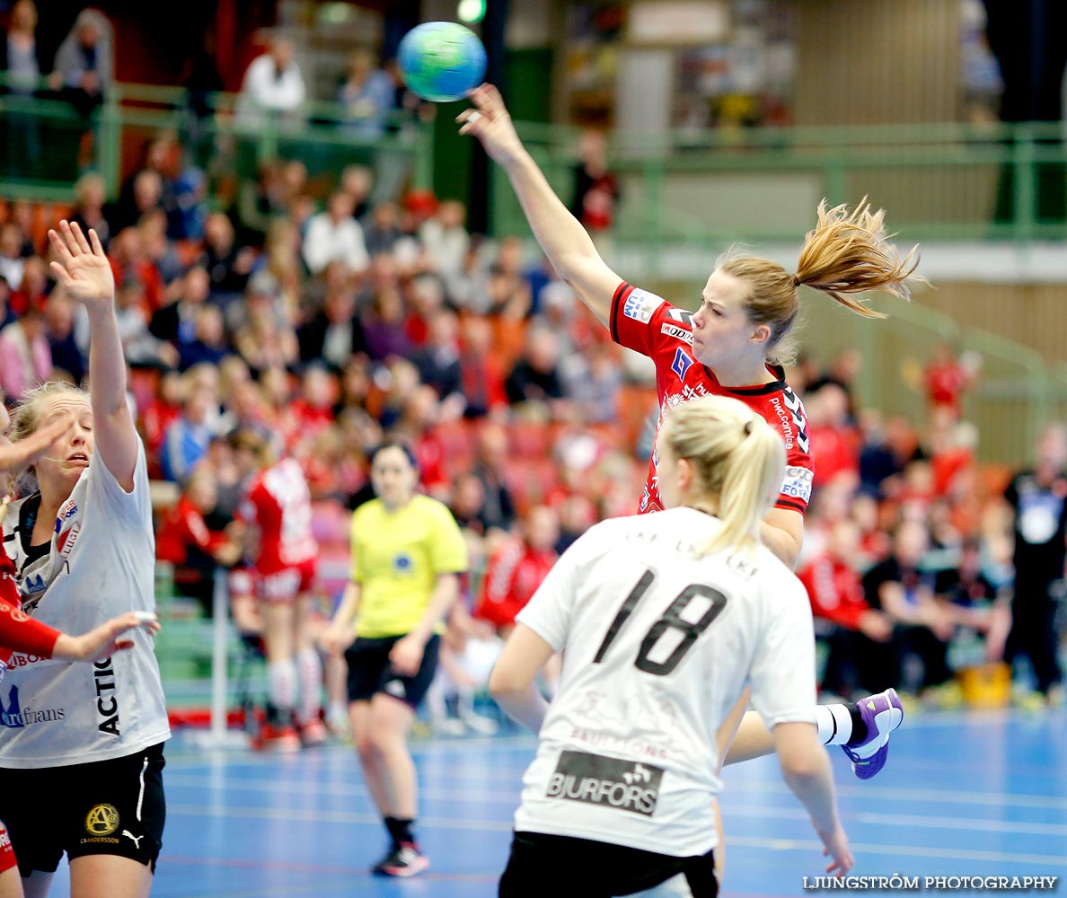 Skövde HF-Lugi HF 1/4-final 4 26-17,dam,Arena Skövde,Skövde,Sverige,Handboll,,2015,109719