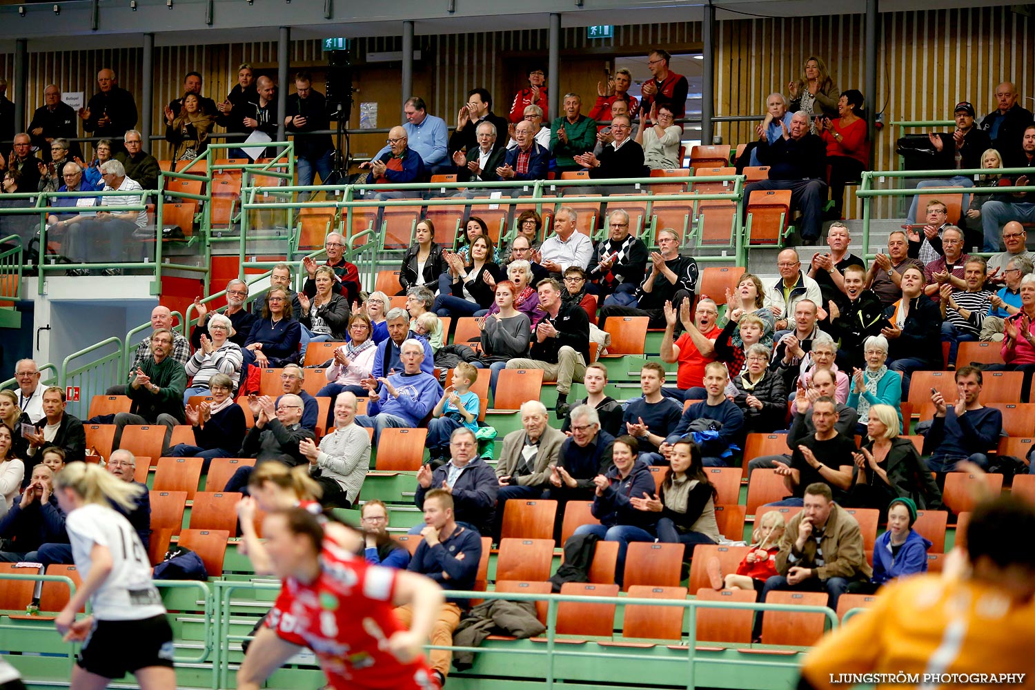 Skövde HF-Lugi HF 1/4-final 4 26-17,dam,Arena Skövde,Skövde,Sverige,Handboll,,2015,109735