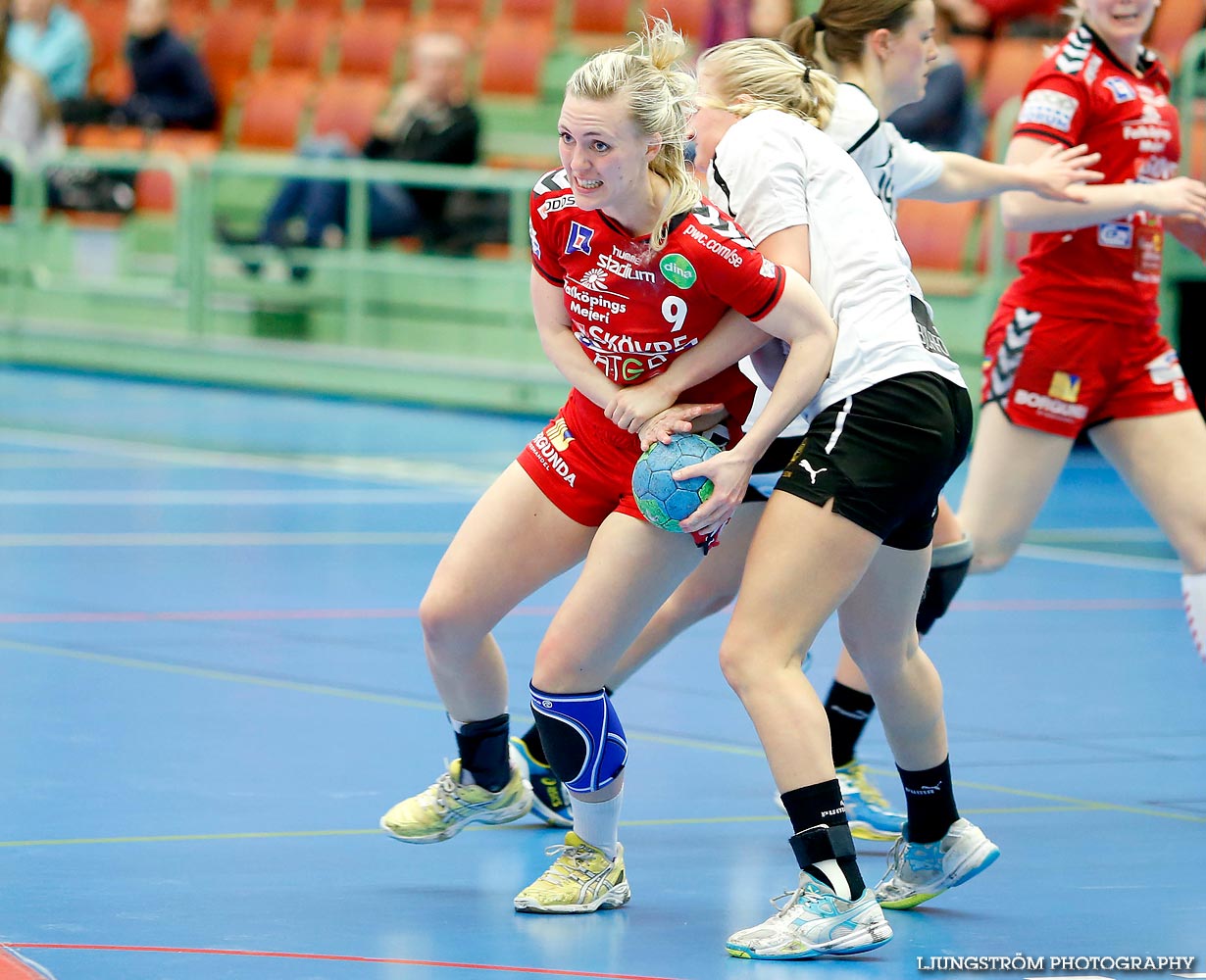 Skövde HF-Lugi HF 1/4-final 4 26-17,dam,Arena Skövde,Skövde,Sverige,Handboll,,2015,109736