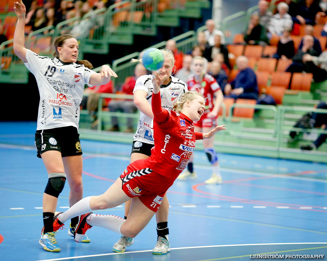 Skövde HF-Lugi HF 1/4-final 4 26-17,dam,Arena Skövde,Skövde,Sverige,Handboll,,2015,109745