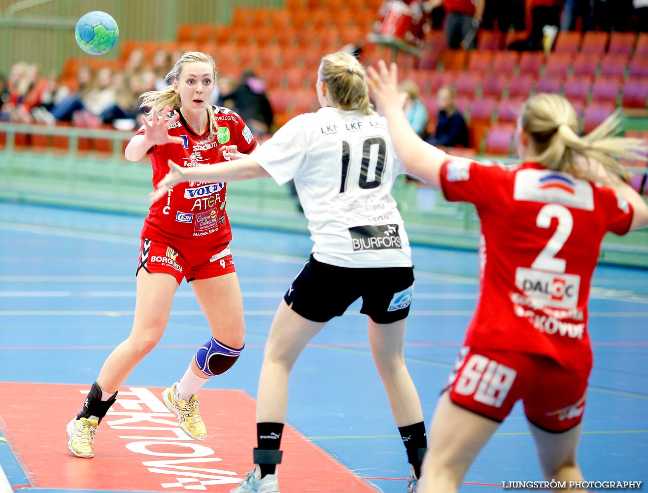 Skövde HF-Lugi HF 1/4-final 4 26-17,dam,Arena Skövde,Skövde,Sverige,Handboll,,2015,109747