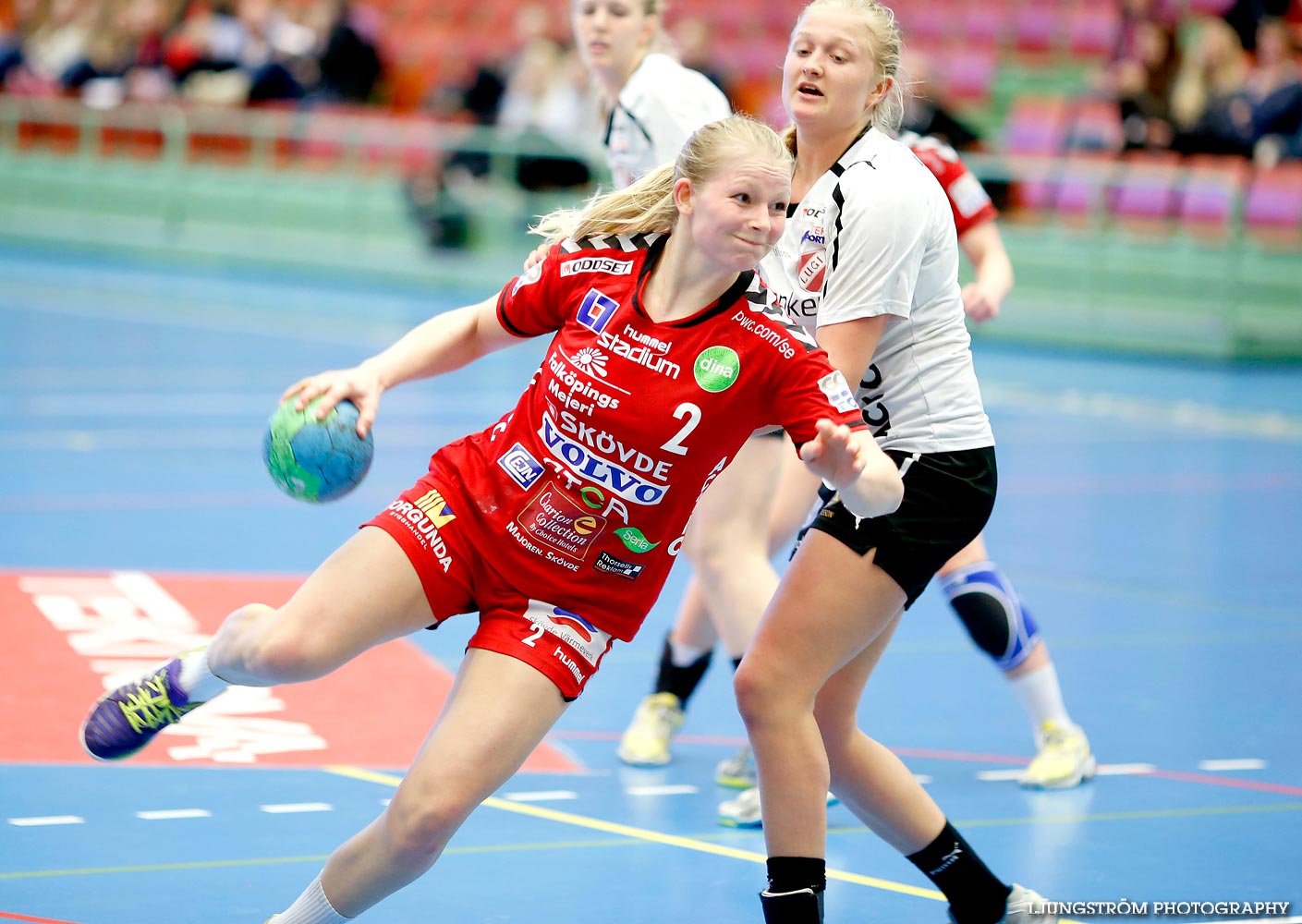 Skövde HF-Lugi HF 1/4-final 4 26-17,dam,Arena Skövde,Skövde,Sverige,Handboll,,2015,109748