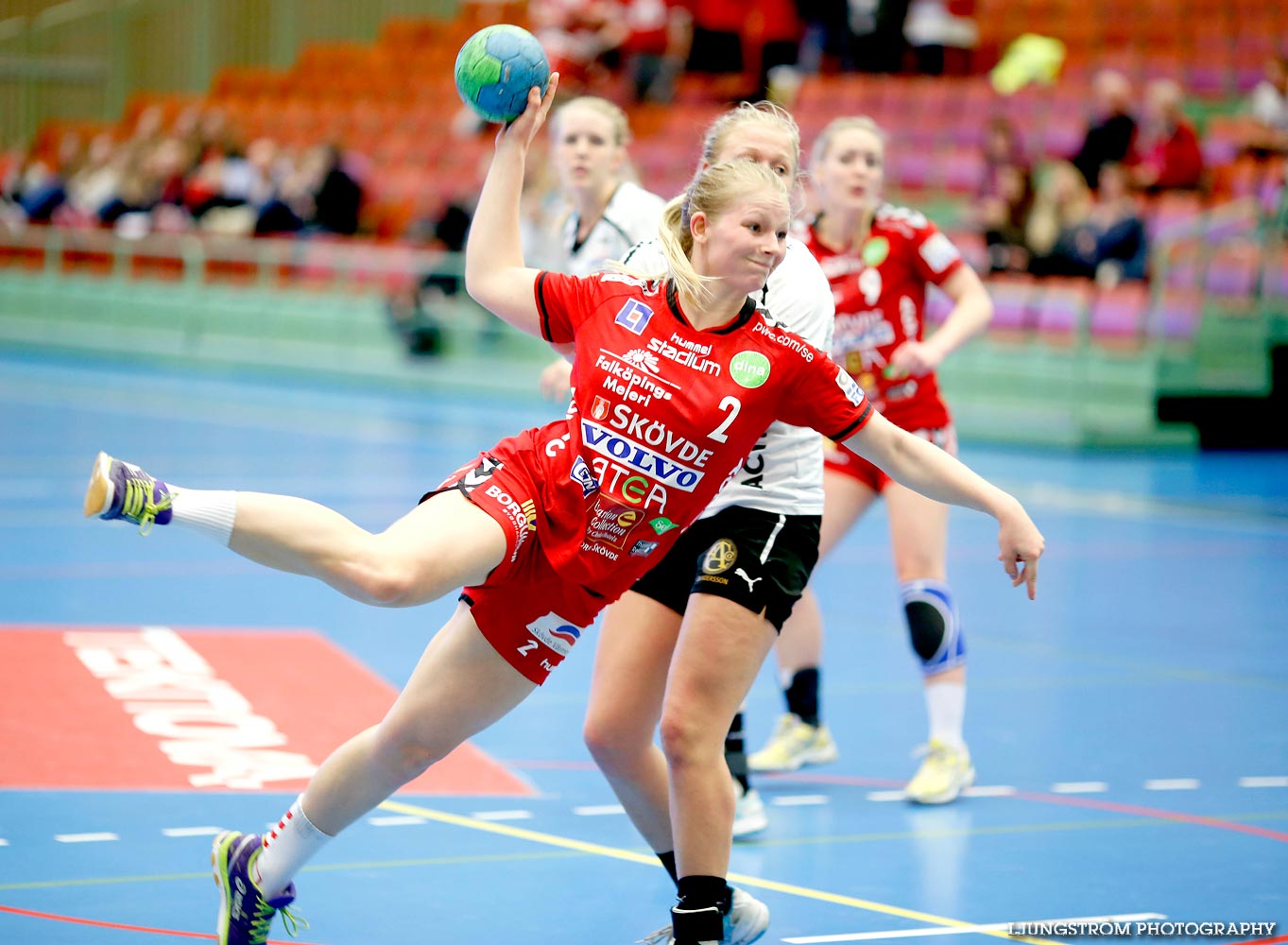 Skövde HF-Lugi HF 1/4-final 4 26-17,dam,Arena Skövde,Skövde,Sverige,Handboll,,2015,109749