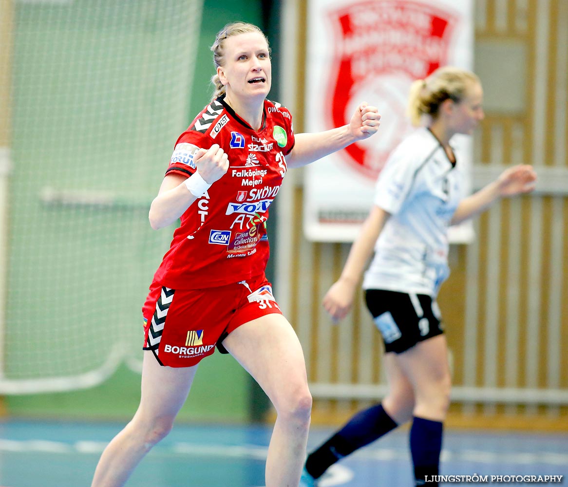 Skövde HF-Lugi HF 1/4-final 4 26-17,dam,Arena Skövde,Skövde,Sverige,Handboll,,2015,109760