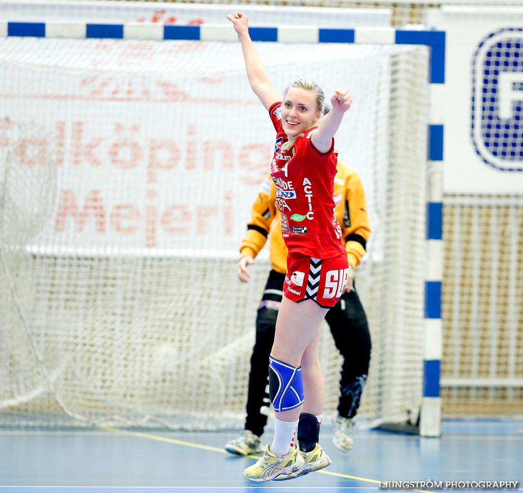 Skövde HF-Lugi HF 1/4-final 4 26-17,dam,Arena Skövde,Skövde,Sverige,Handboll,,2015,109764