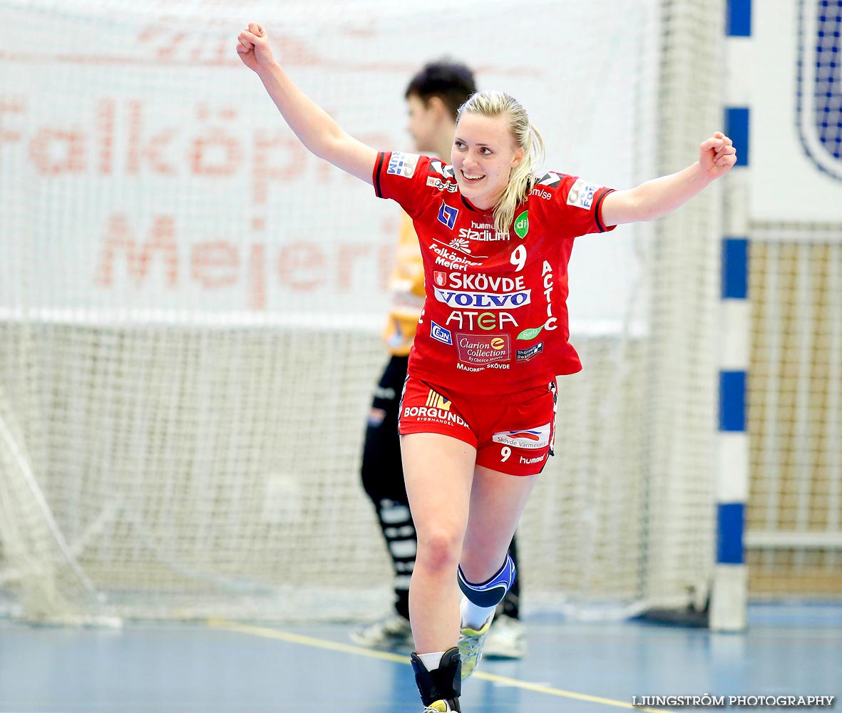 Skövde HF-Lugi HF 1/4-final 4 26-17,dam,Arena Skövde,Skövde,Sverige,Handboll,,2015,109766