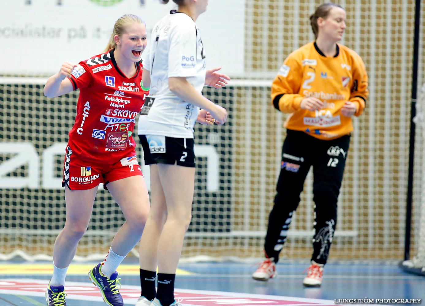 Skövde HF-Lugi HF 1/4-final 4 26-17,dam,Arena Skövde,Skövde,Sverige,Handboll,,2015,109772