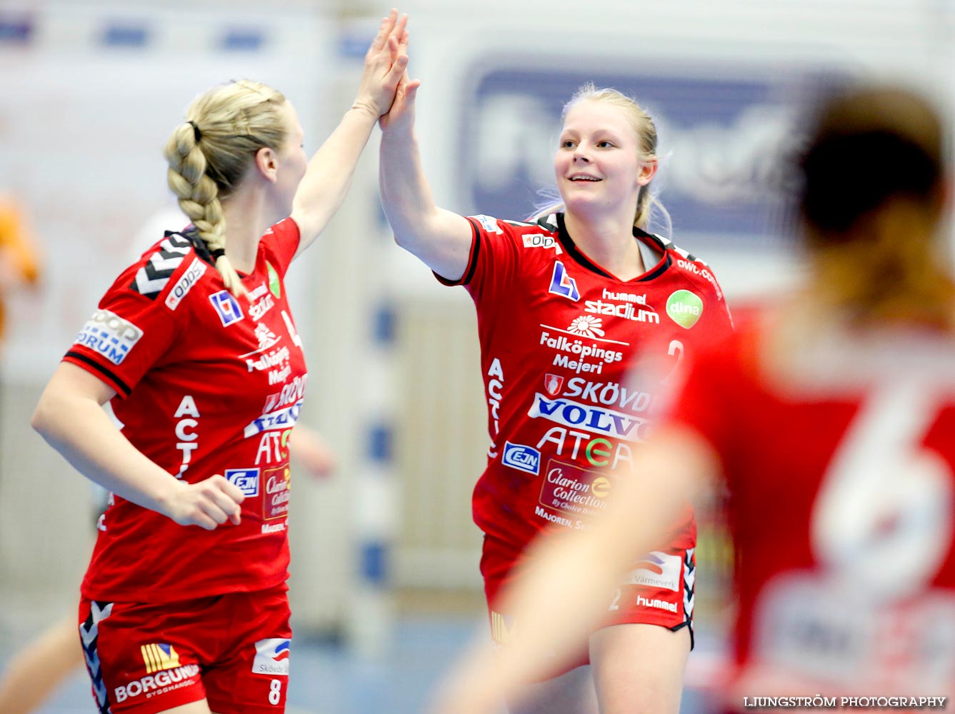 Skövde HF-Lugi HF 1/4-final 4 26-17,dam,Arena Skövde,Skövde,Sverige,Handboll,,2015,109774