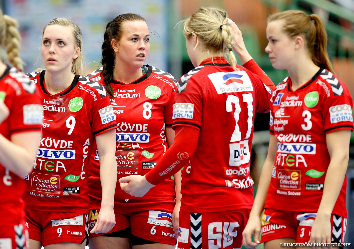 Skövde HF-Lugi HF 1/4-final 4 26-17,dam,Arena Skövde,Skövde,Sverige,Handboll,,2015,109798