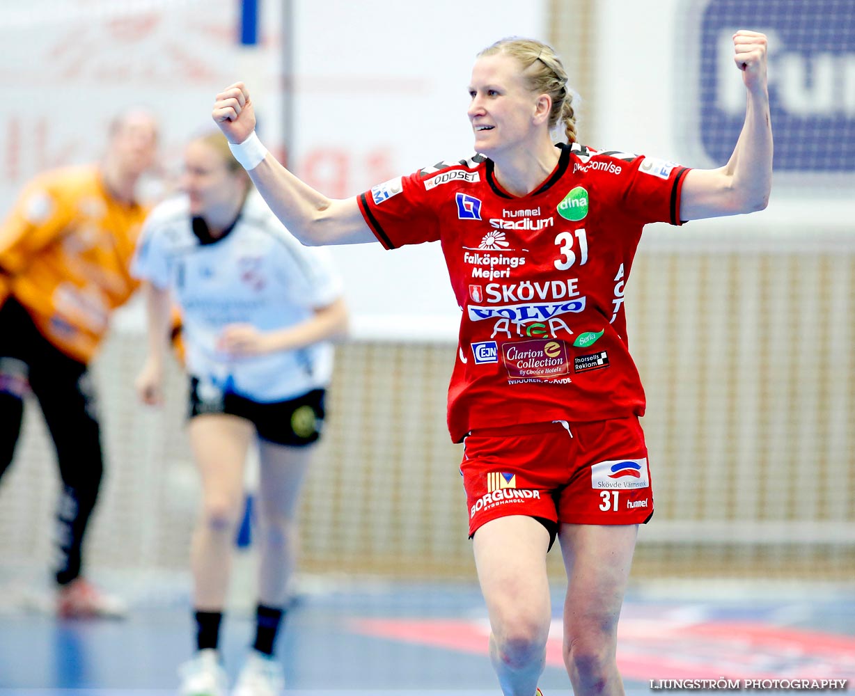 Skövde HF-Lugi HF 1/4-final 4 26-17,dam,Arena Skövde,Skövde,Sverige,Handboll,,2015,109802