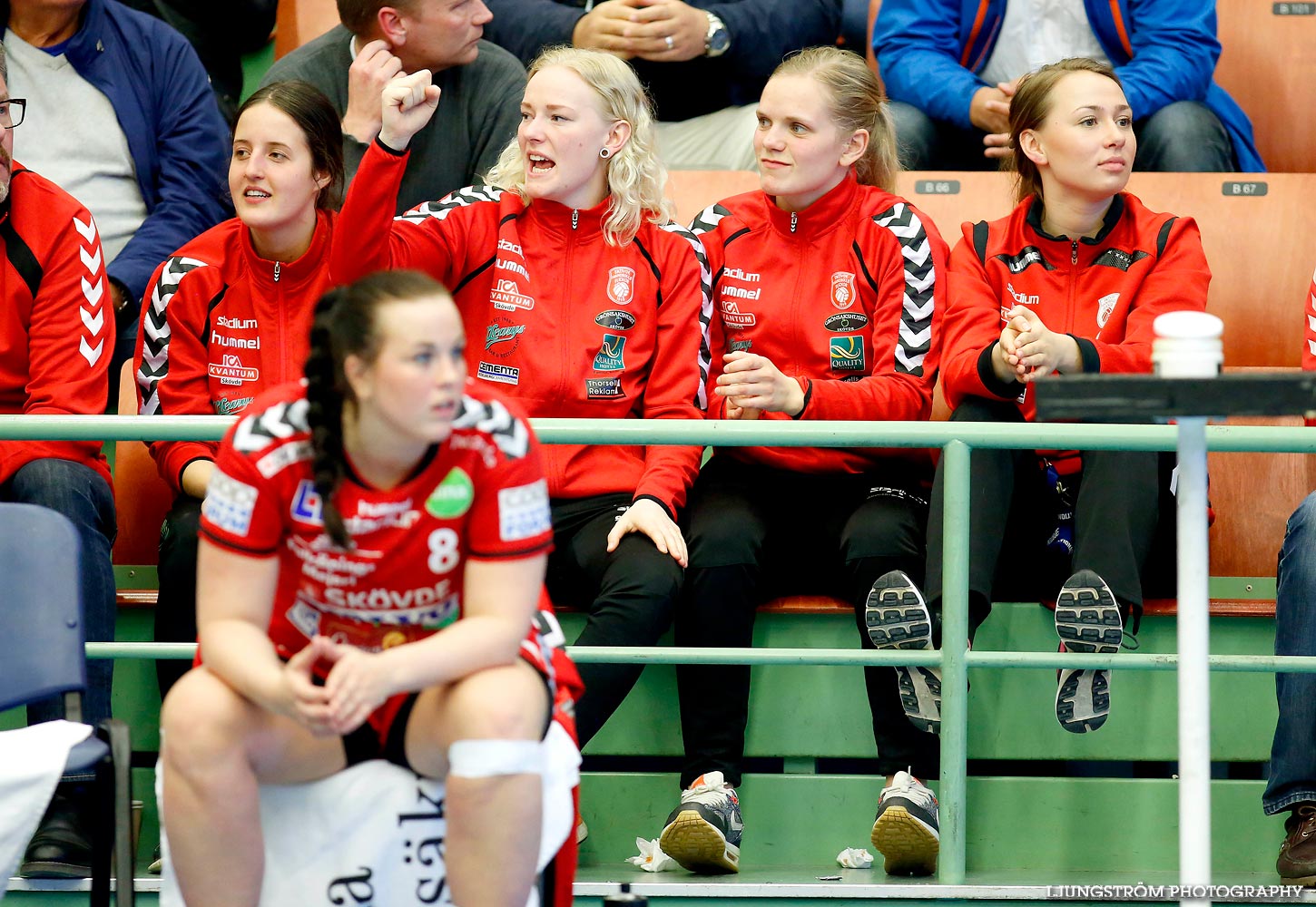 Skövde HF-Lugi HF 1/4-final 4 26-17,dam,Arena Skövde,Skövde,Sverige,Handboll,,2015,109814