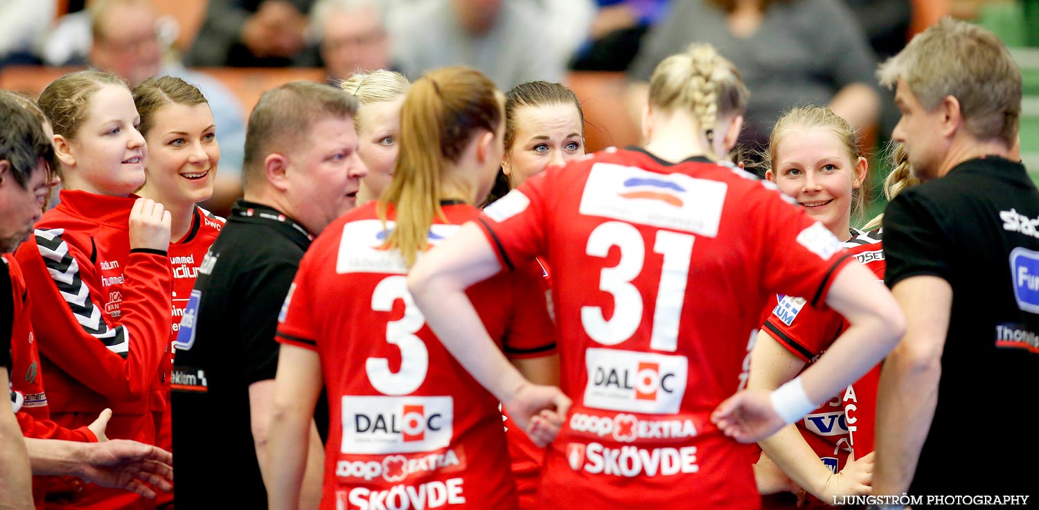 Skövde HF-Lugi HF 1/4-final 4 26-17,dam,Arena Skövde,Skövde,Sverige,Handboll,,2015,109822