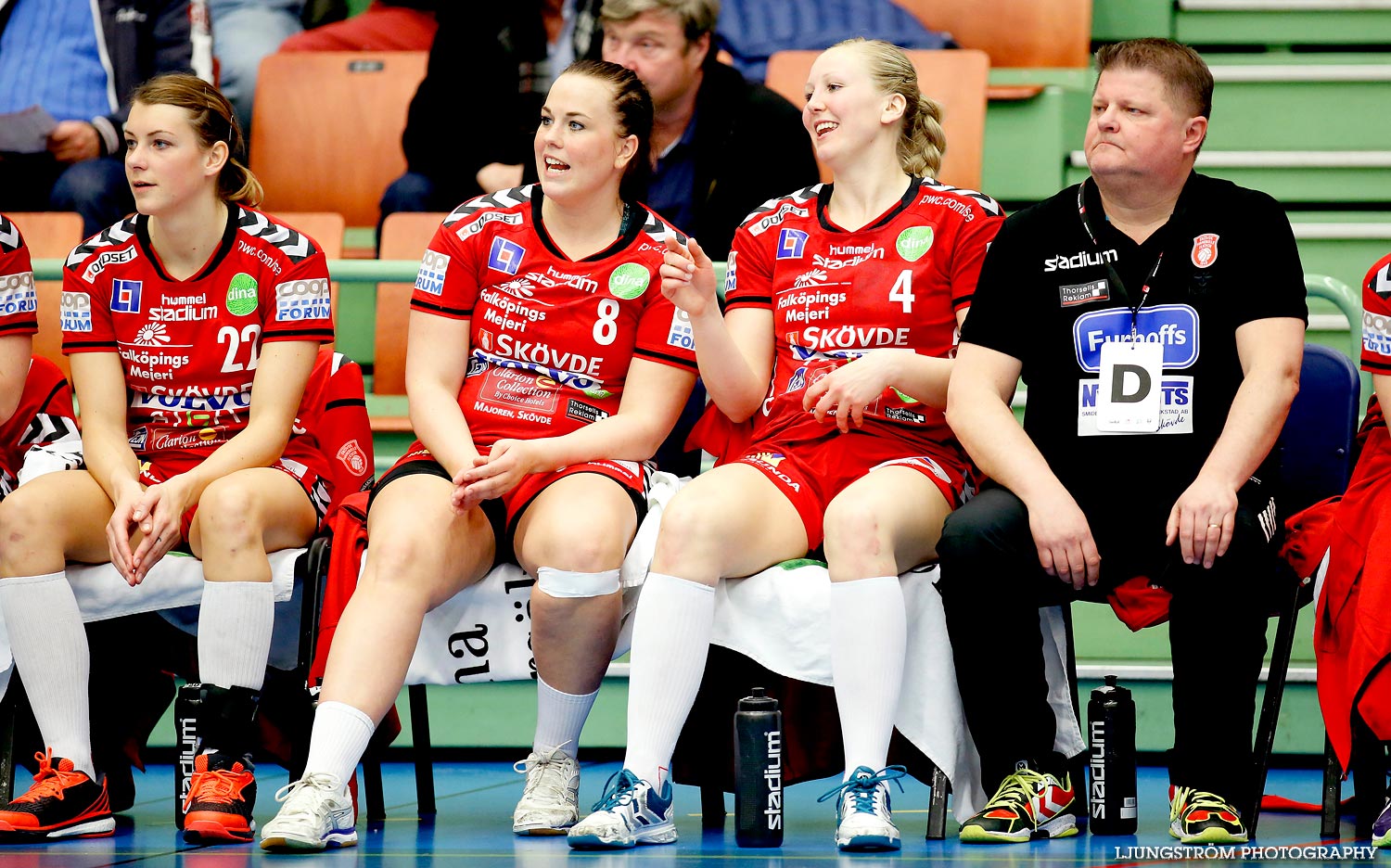 Skövde HF-Lugi HF 1/4-final 4 26-17,dam,Arena Skövde,Skövde,Sverige,Handboll,,2015,109838