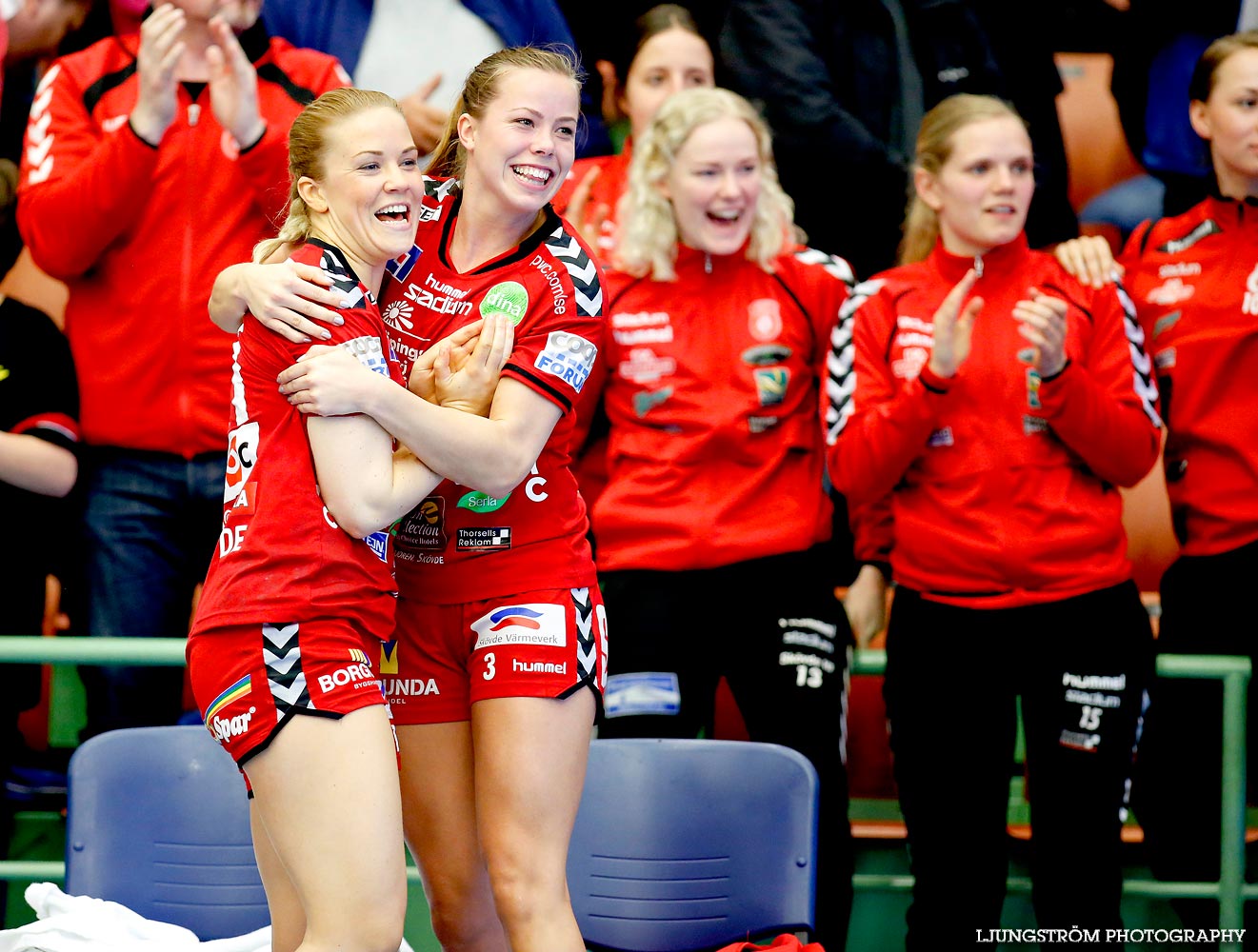 Skövde HF-Lugi HF 1/4-final 4 26-17,dam,Arena Skövde,Skövde,Sverige,Handboll,,2015,109839