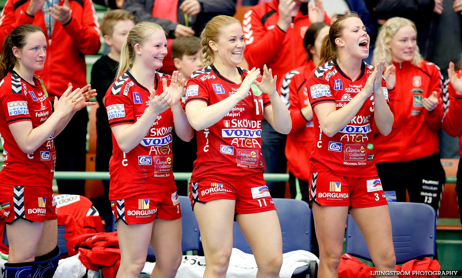 Skövde HF-Lugi HF 1/4-final 4 26-17,dam,Arena Skövde,Skövde,Sverige,Handboll,,2015,109840