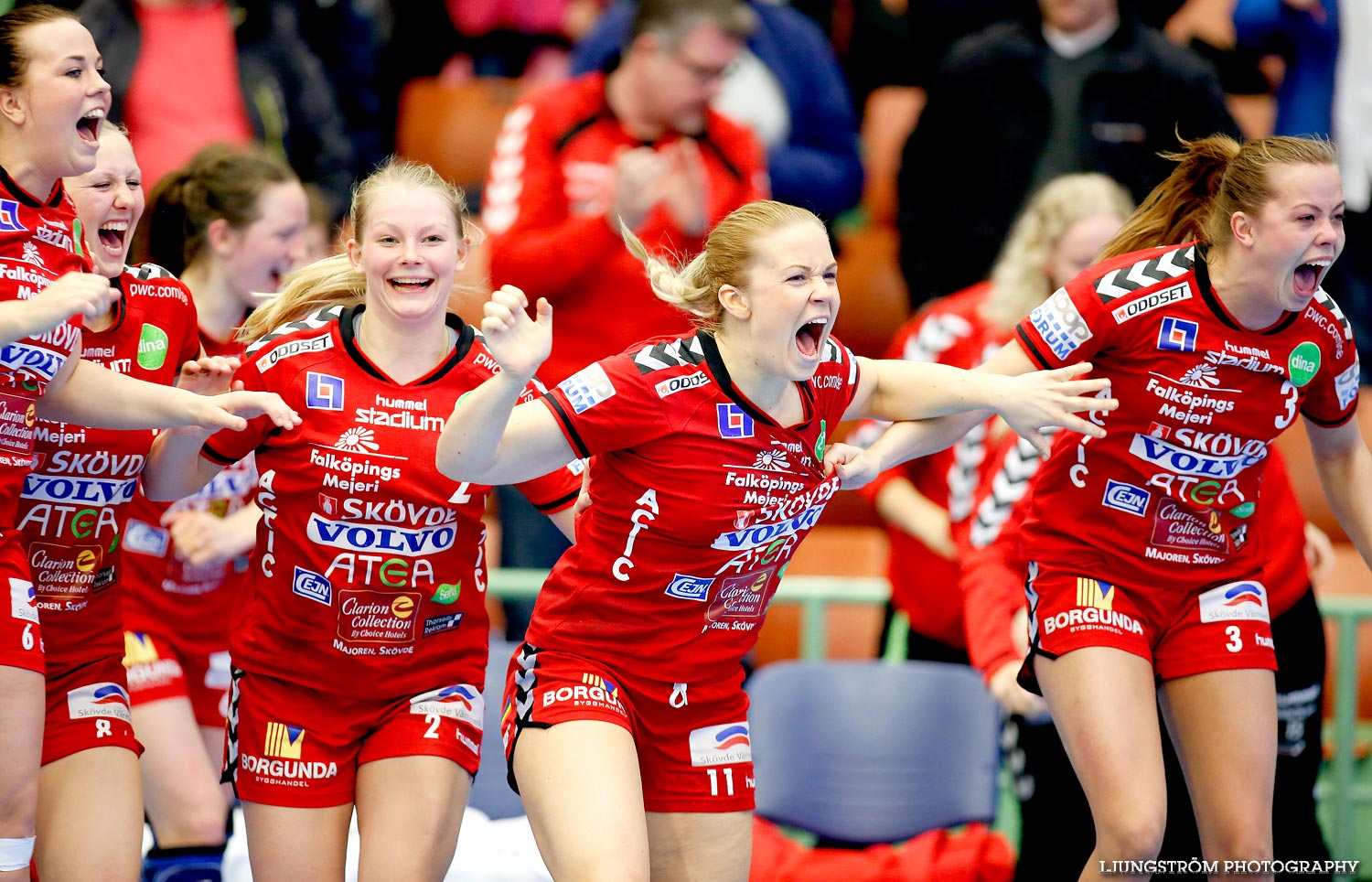 Skövde HF-Lugi HF 1/4-final 4 26-17,dam,Arena Skövde,Skövde,Sverige,Handboll,,2015,109845