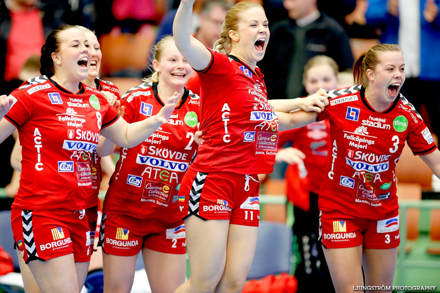 Skövde HF-Lugi HF 1/4-final 4 26-17,dam,Arena Skövde,Skövde,Sverige,Handboll,,2015,109846