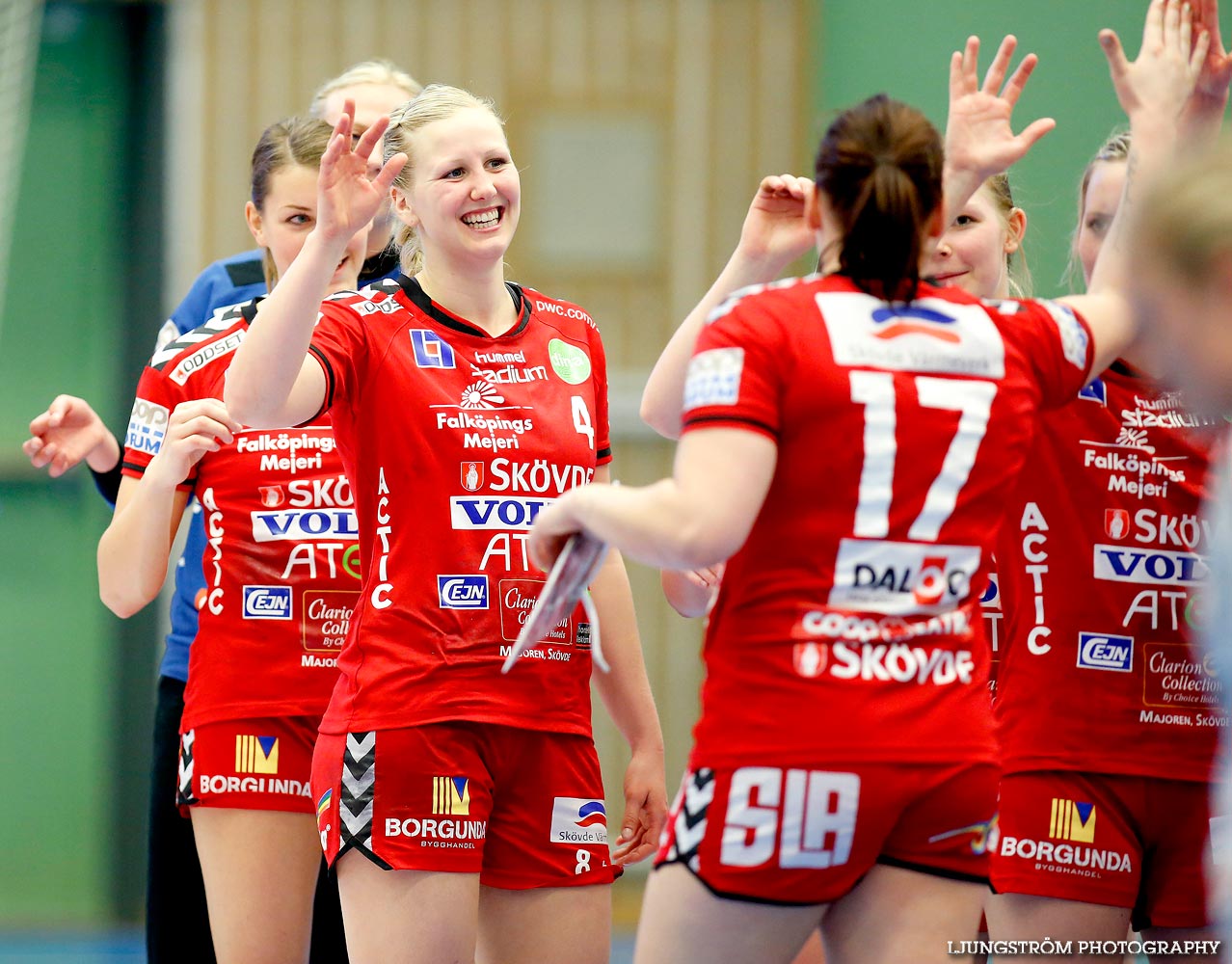 Skövde HF-Lugi HF 1/4-final 4 26-17,dam,Arena Skövde,Skövde,Sverige,Handboll,,2015,109852