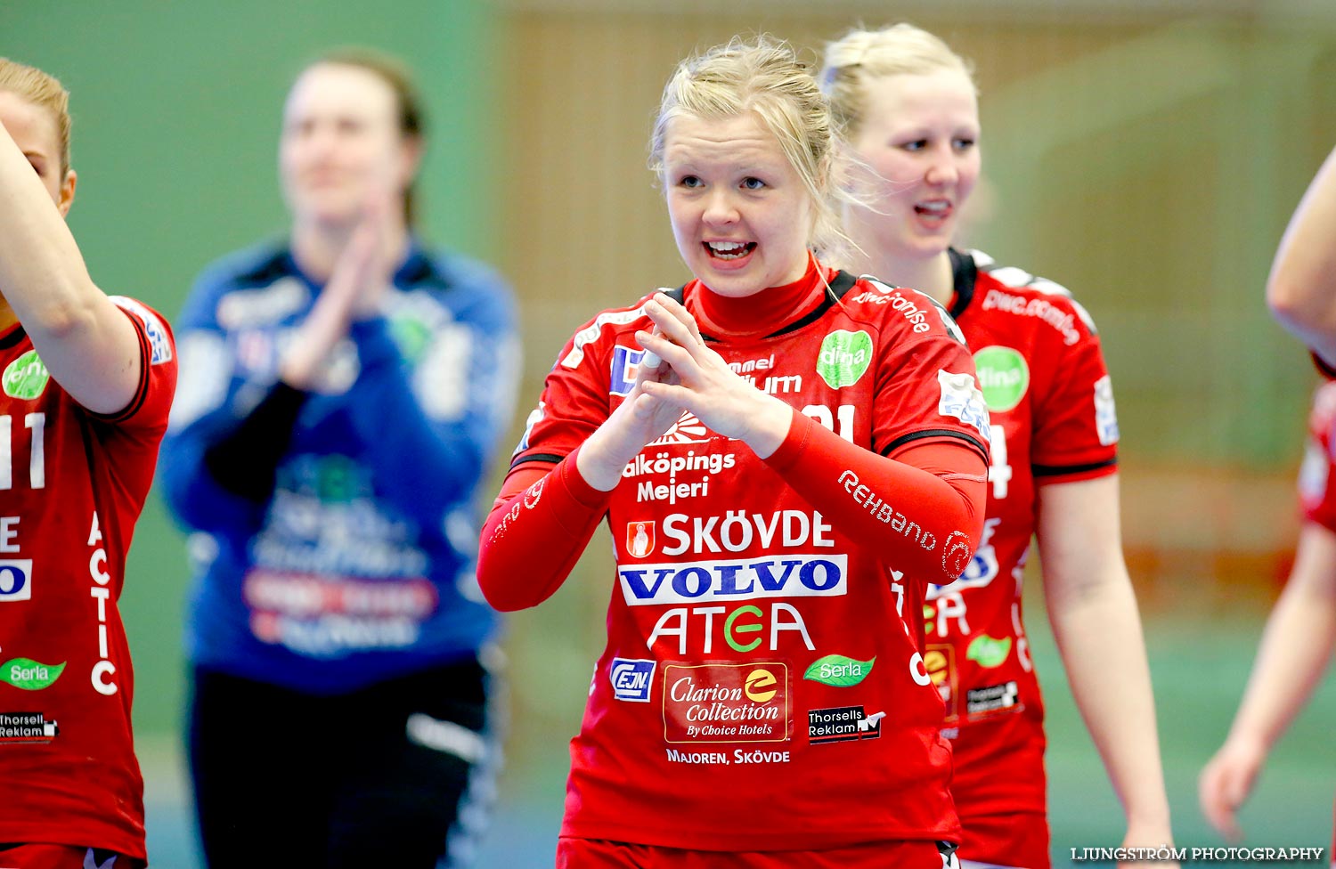 Skövde HF-Lugi HF 1/4-final 4 26-17,dam,Arena Skövde,Skövde,Sverige,Handboll,,2015,109855