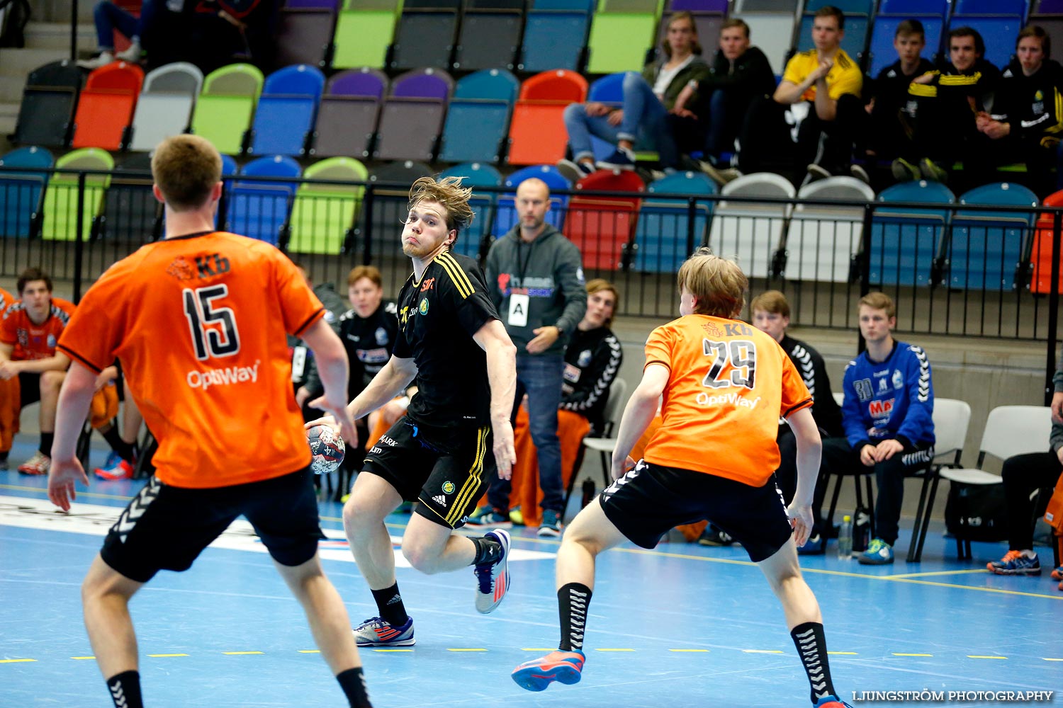 Ungdoms-SM Steg 5 Herrjuniorer IK Sävehof-IFK Kristianstad,herr,Idrottshuset,Jönköping,Sverige,USM Steg 5 2015,Ungdoms-SM,2015,110321