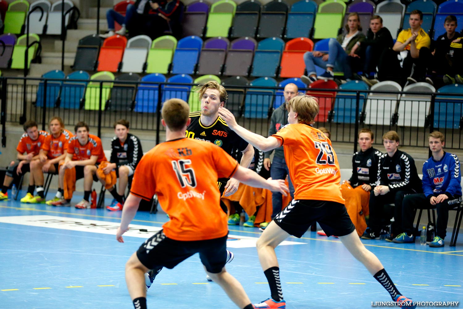 Ungdoms-SM Steg 5 Herrjuniorer IK Sävehof-IFK Kristianstad,herr,Idrottshuset,Jönköping,Sverige,USM Steg 5 2015,Ungdoms-SM,2015,110322
