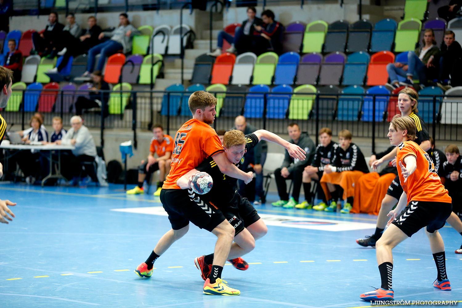 Ungdoms-SM Steg 5 Herrjuniorer IK Sävehof-IFK Kristianstad,herr,Idrottshuset,Jönköping,Sverige,USM Steg 5 2015,Ungdoms-SM,2015,110333