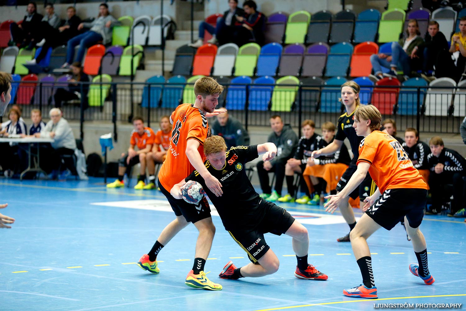 Ungdoms-SM Steg 5 Herrjuniorer IK Sävehof-IFK Kristianstad,herr,Idrottshuset,Jönköping,Sverige,USM Steg 5 2015,Ungdoms-SM,2015,110334