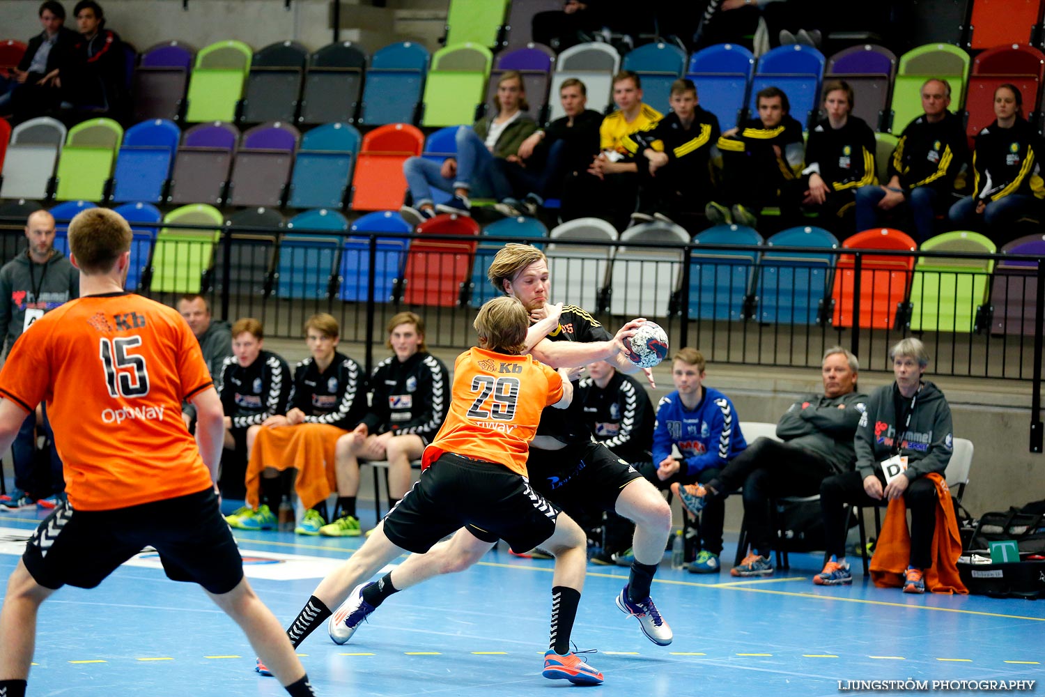 Ungdoms-SM Steg 5 Herrjuniorer IK Sävehof-IFK Kristianstad,herr,Idrottshuset,Jönköping,Sverige,USM Steg 5 2015,Ungdoms-SM,2015,110340