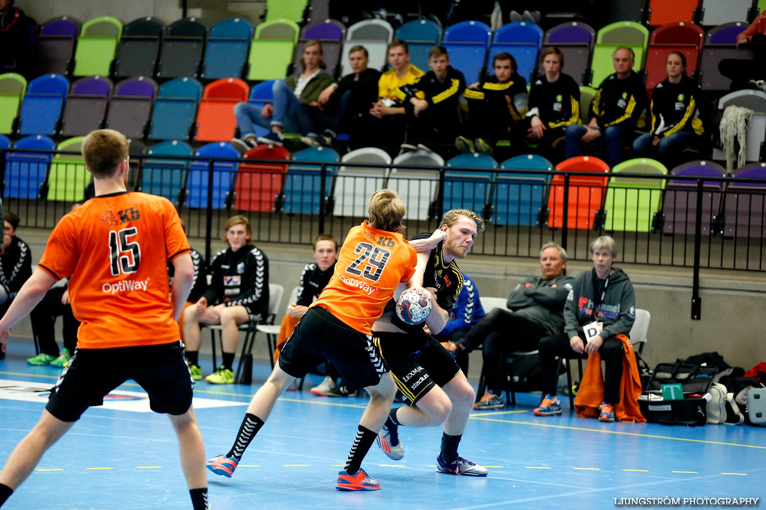 Ungdoms-SM Steg 5 Herrjuniorer IK Sävehof-IFK Kristianstad,herr,Idrottshuset,Jönköping,Sverige,USM Steg 5 2015,Ungdoms-SM,2015,110341