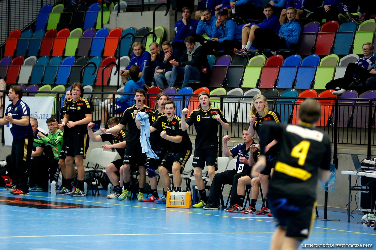 Ungdoms-SM Steg 5 Herrjuniorer IK Sävehof-IFK Kristianstad,herr,Idrottshuset,Jönköping,Sverige,USM Steg 5 2015,Ungdoms-SM,2015,110347
