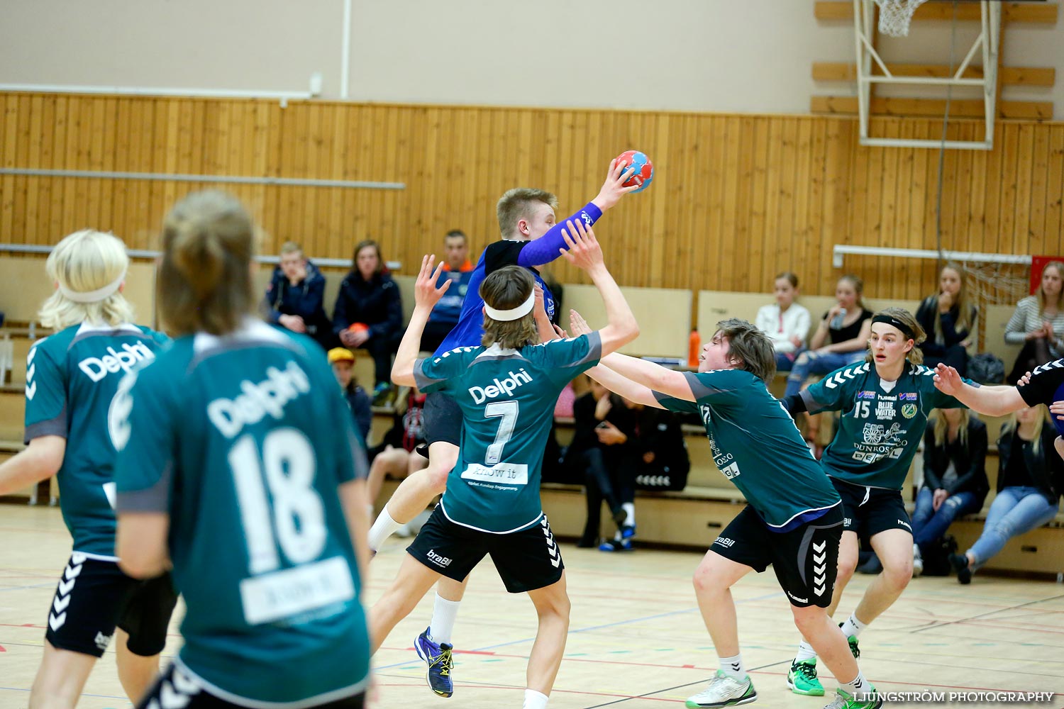 Ungdoms-SM Steg 5 Pojkar B IFK Skövde HK-Önnereds HK,herr,Idrottshuset,Jönköping,Sverige,USM Steg 5 2015,Ungdoms-SM,2015,111527