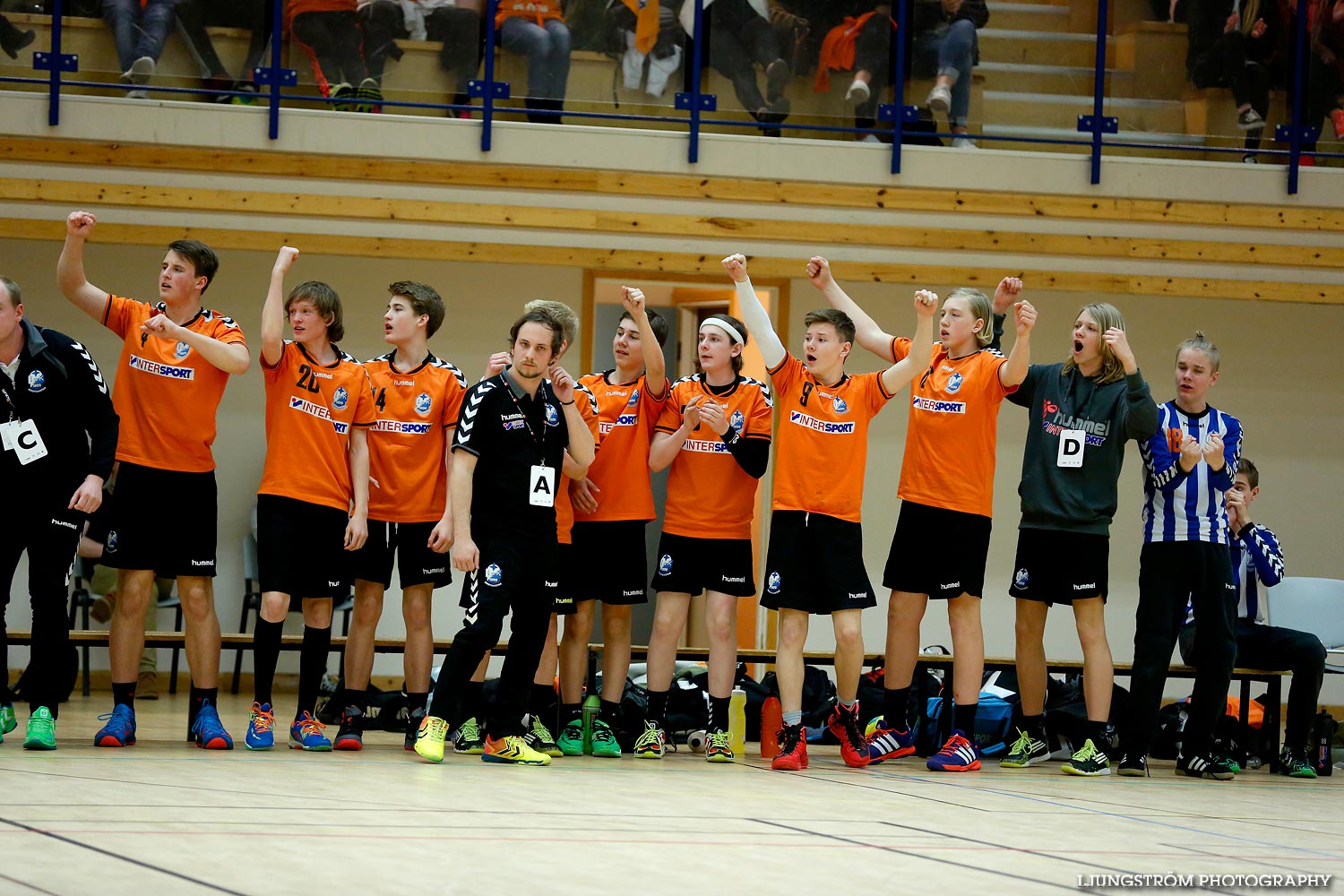 Ungdoms-SM Steg 5 Pojkar B 1/2-final IFK Kristianstad-IFK Tumba HK,herr,Idrottshuset,Jönköping,Sverige,USM Steg 5 2015,Ungdoms-SM,2015,112313