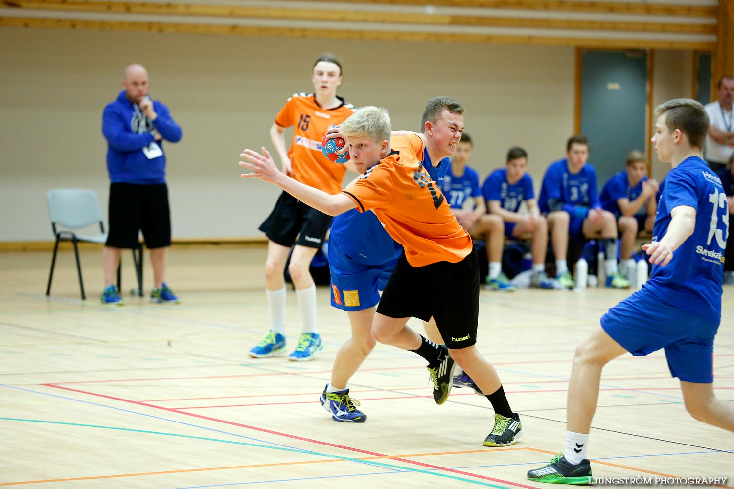 Ungdoms-SM Steg 5 Pojkar B 1/2-final IFK Kristianstad-IFK Tumba HK,herr,Idrottshuset,Jönköping,Sverige,USM Steg 5 2015,Ungdoms-SM,2015,112346