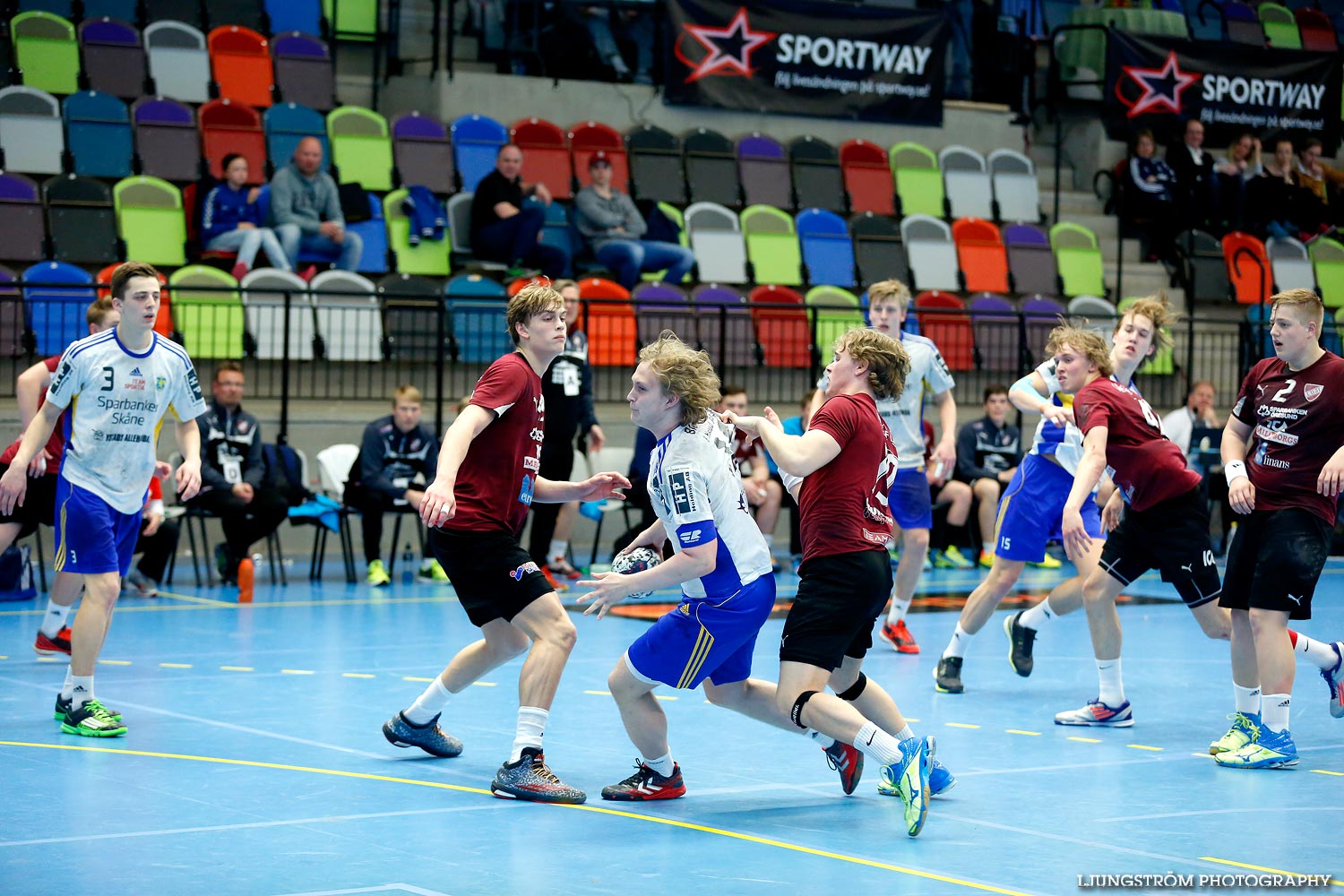 Ungdoms-SM Steg 5 Pojkar A 1/2-final Ystads IF HF-Lugi HF,herr,Idrottshuset,Jönköping,Sverige,USM Steg 5 2015,Ungdoms-SM,2015,112408