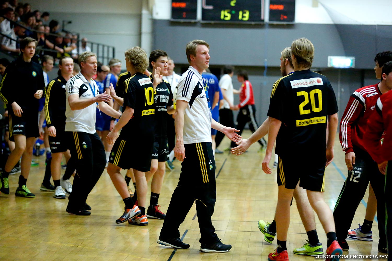 Ungdoms-SM Steg 5 Pojkar A 1/2-final IK Sävehof-H43 Lund,herr,Idrottshuset,Jönköping,Sverige,USM Steg 5 2015,Ungdoms-SM,2015,112460