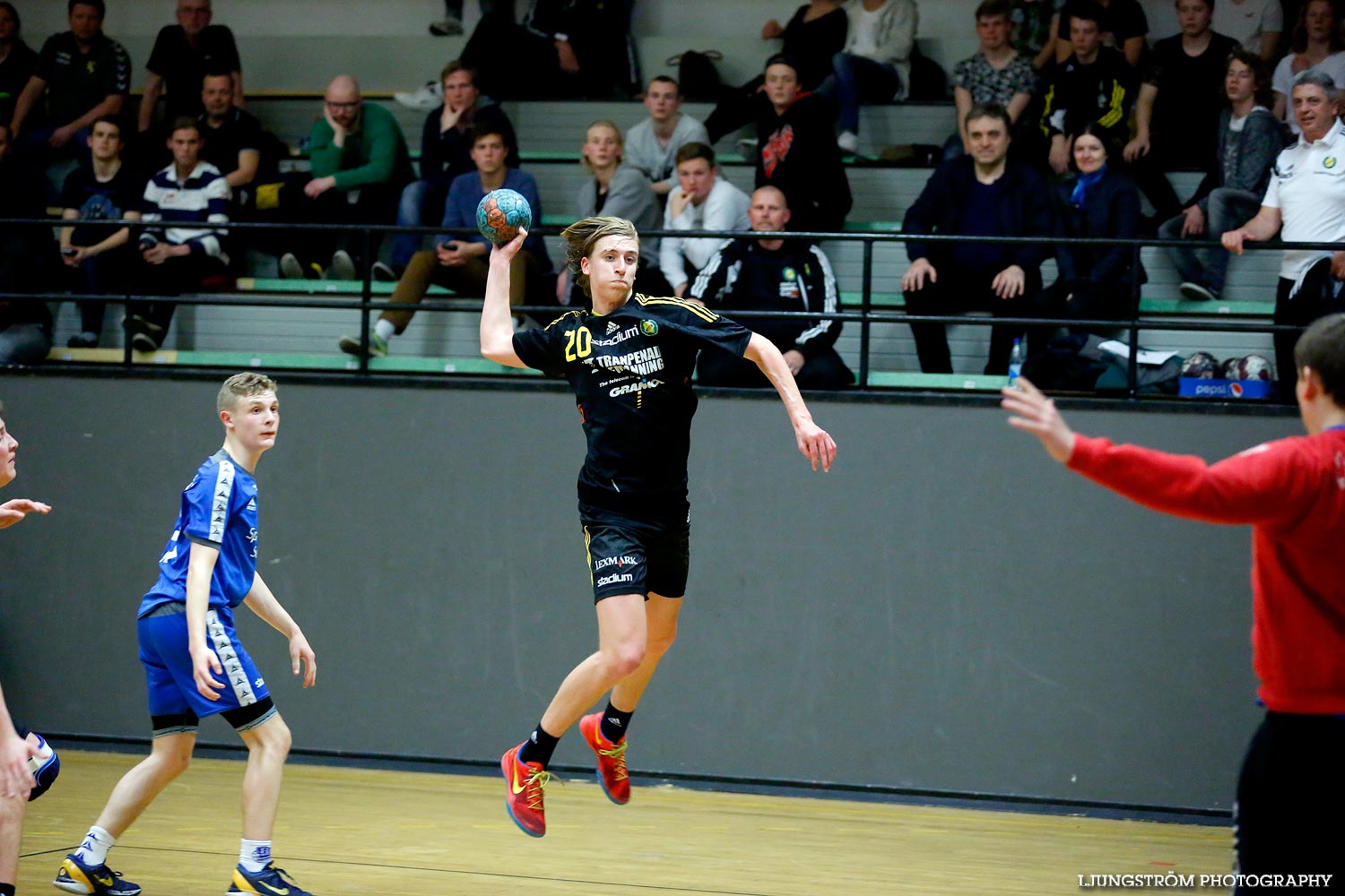 Ungdoms-SM Steg 5 Pojkar A 1/2-final IK Sävehof-H43 Lund,herr,Idrottshuset,Jönköping,Sverige,USM Steg 5 2015,Ungdoms-SM,2015,112524