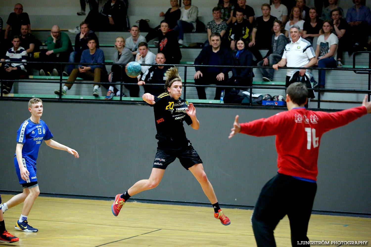 Ungdoms-SM Steg 5 Pojkar A 1/2-final IK Sävehof-H43 Lund,herr,Idrottshuset,Jönköping,Sverige,USM Steg 5 2015,Ungdoms-SM,2015,112525