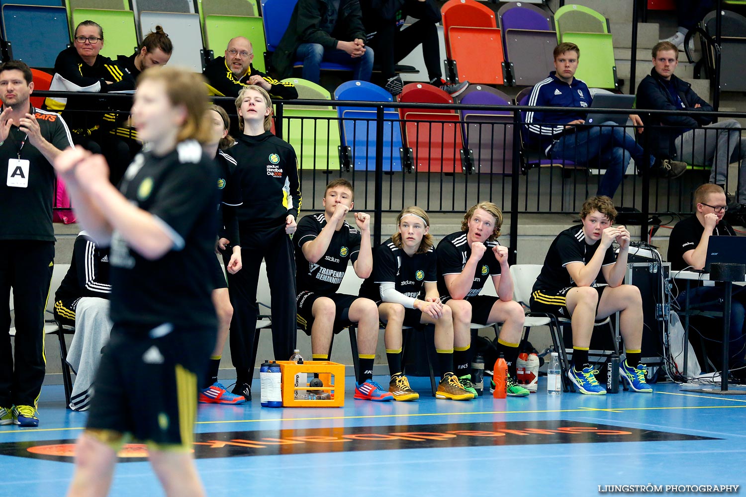 Ungdoms-SM Steg 5 Pojkar B SM-FINAL IFK Kristianstad-IK Sävehof,herr,Idrottshuset,Jönköping,Sverige,USM Steg 5 2015,Ungdoms-SM,2015,112565