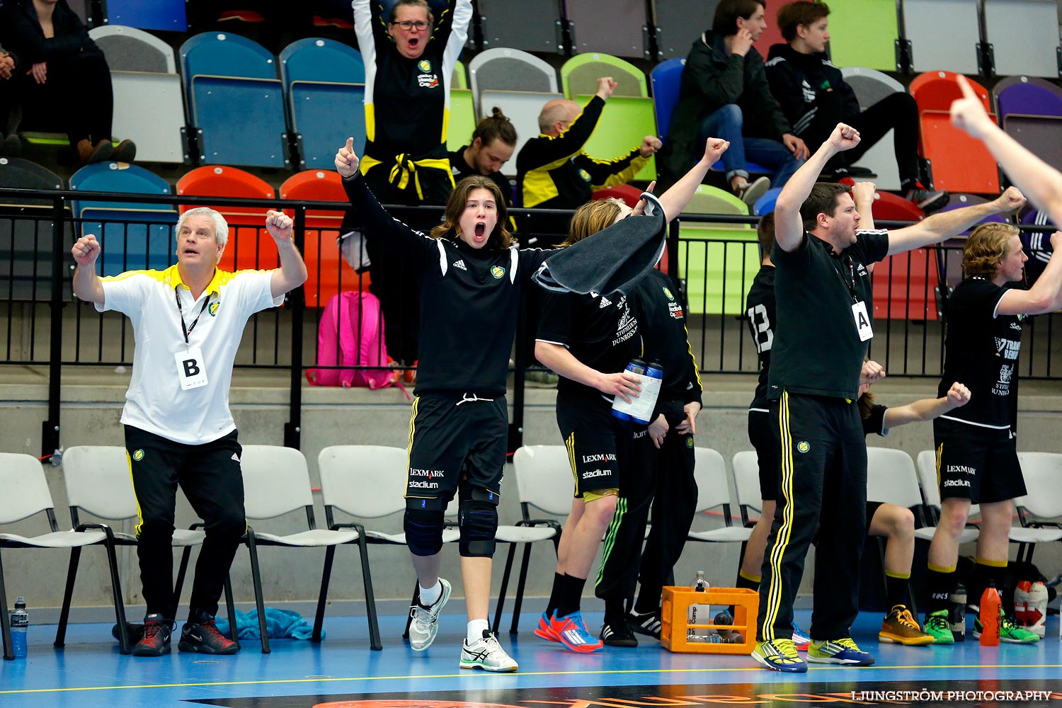 Ungdoms-SM Steg 5 Pojkar B SM-FINAL IFK Kristianstad-IK Sävehof,herr,Idrottshuset,Jönköping,Sverige,USM Steg 5 2015,Ungdoms-SM,2015,112572