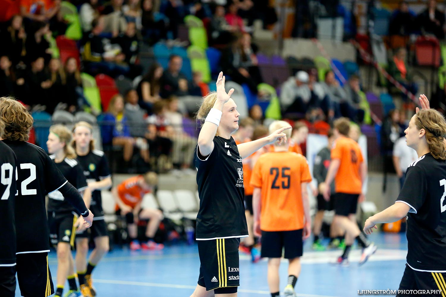 Ungdoms-SM Steg 5 Pojkar B SM-FINAL IFK Kristianstad-IK Sävehof,herr,Idrottshuset,Jönköping,Sverige,USM Steg 5 2015,Ungdoms-SM,2015,112576