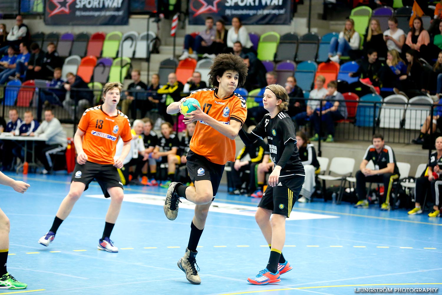 Ungdoms-SM Steg 5 Pojkar B SM-FINAL IFK Kristianstad-IK Sävehof,herr,Idrottshuset,Jönköping,Sverige,USM Steg 5 2015,Ungdoms-SM,2015,112583